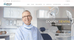 Desktop Screenshot of dorseydental.com