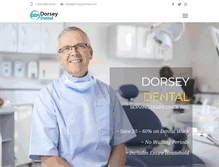 Tablet Screenshot of dorseydental.com